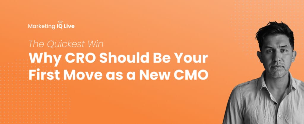 John Wilkes looks to camera while talking about CRO